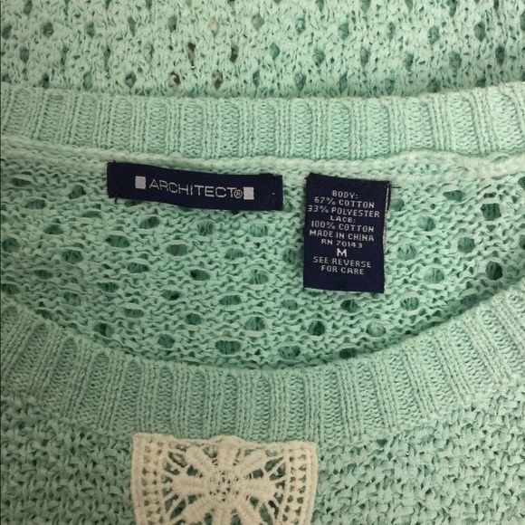 Architect Women Crochet Sweater Size M - Picture 6 of 7